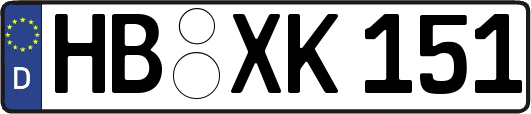 HB-XK151