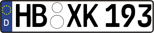 HB-XK193