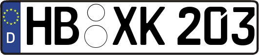 HB-XK203
