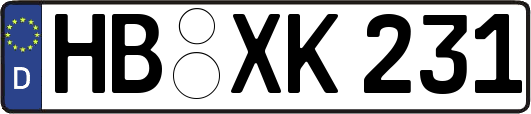 HB-XK231