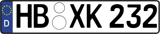HB-XK232