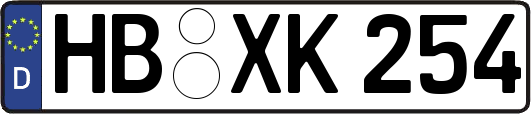 HB-XK254