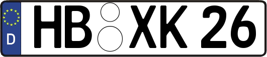 HB-XK26