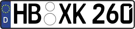HB-XK260