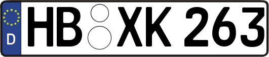 HB-XK263