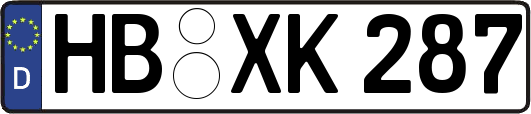 HB-XK287