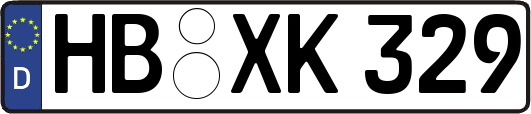 HB-XK329