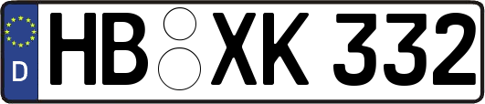 HB-XK332
