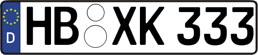 HB-XK333