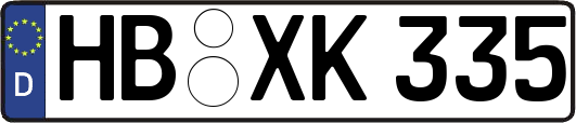 HB-XK335