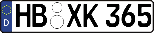 HB-XK365