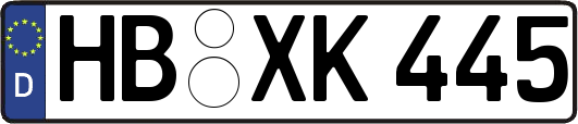 HB-XK445