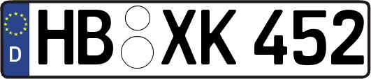 HB-XK452