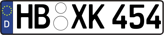 HB-XK454