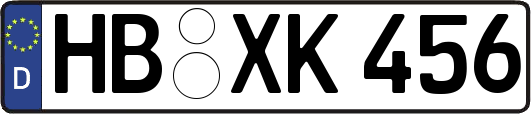 HB-XK456