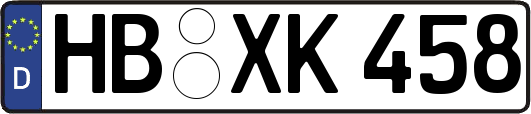 HB-XK458