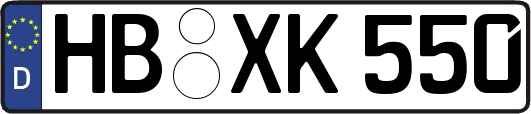 HB-XK550