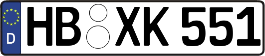 HB-XK551