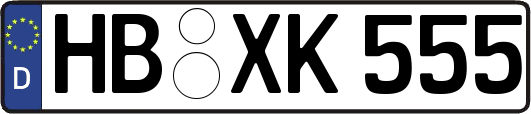 HB-XK555