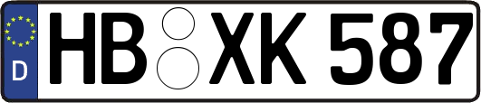 HB-XK587