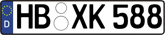 HB-XK588