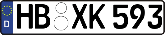 HB-XK593