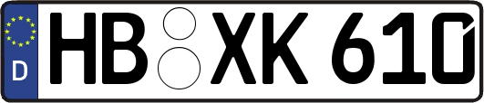HB-XK610