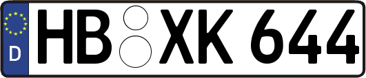 HB-XK644
