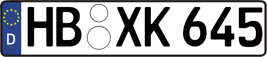 HB-XK645