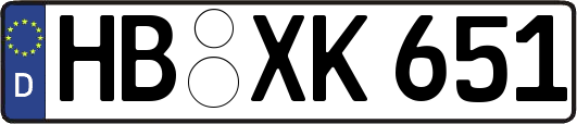 HB-XK651