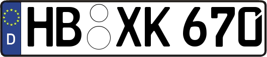 HB-XK670