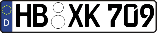 HB-XK709