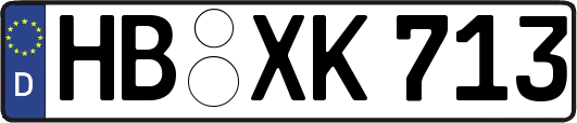 HB-XK713