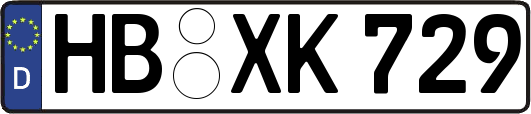 HB-XK729
