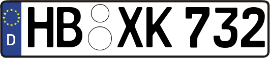 HB-XK732