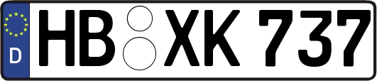 HB-XK737