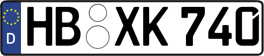 HB-XK740