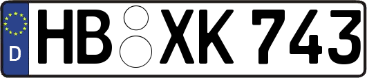 HB-XK743