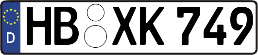 HB-XK749