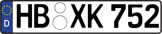 HB-XK752