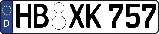 HB-XK757