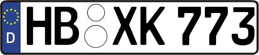 HB-XK773