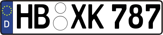 HB-XK787