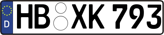 HB-XK793