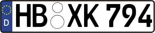 HB-XK794