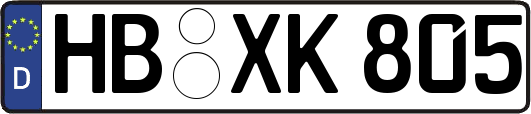 HB-XK805