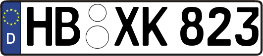HB-XK823