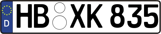 HB-XK835