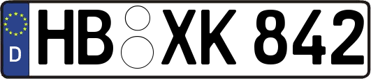HB-XK842