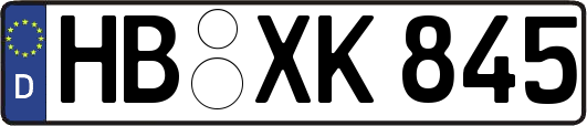 HB-XK845